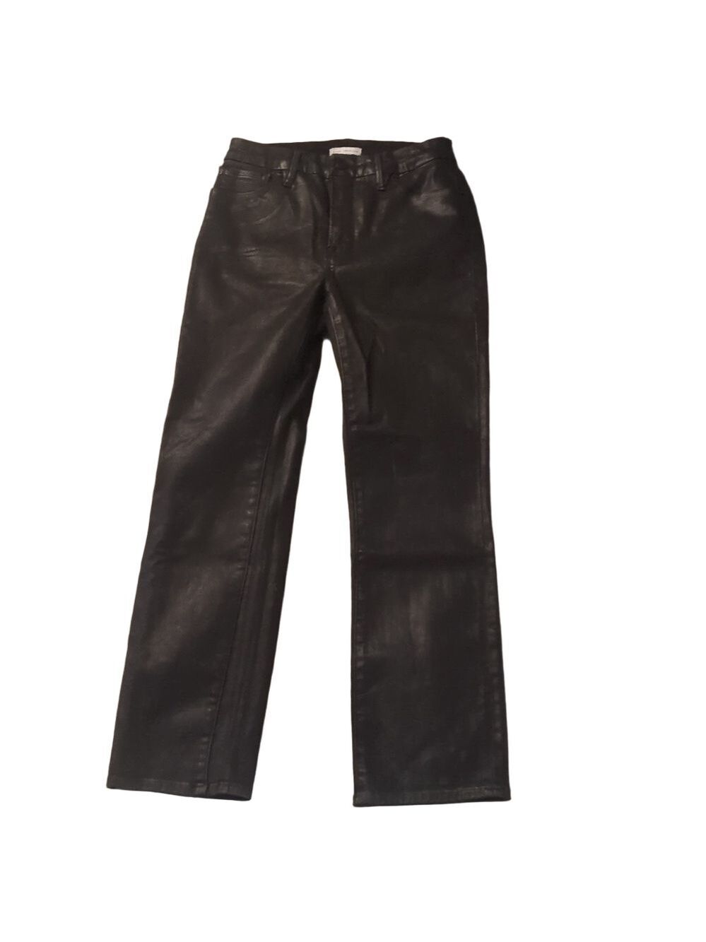 Good American black coated jeans size 26?